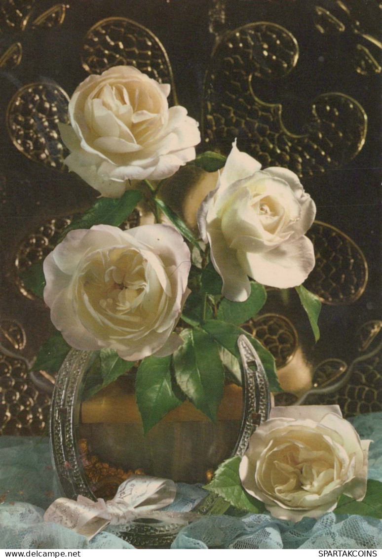 FLOWERS Vintage Ansichtskarte Postkarte CPSM #PAS563.A - Fiori