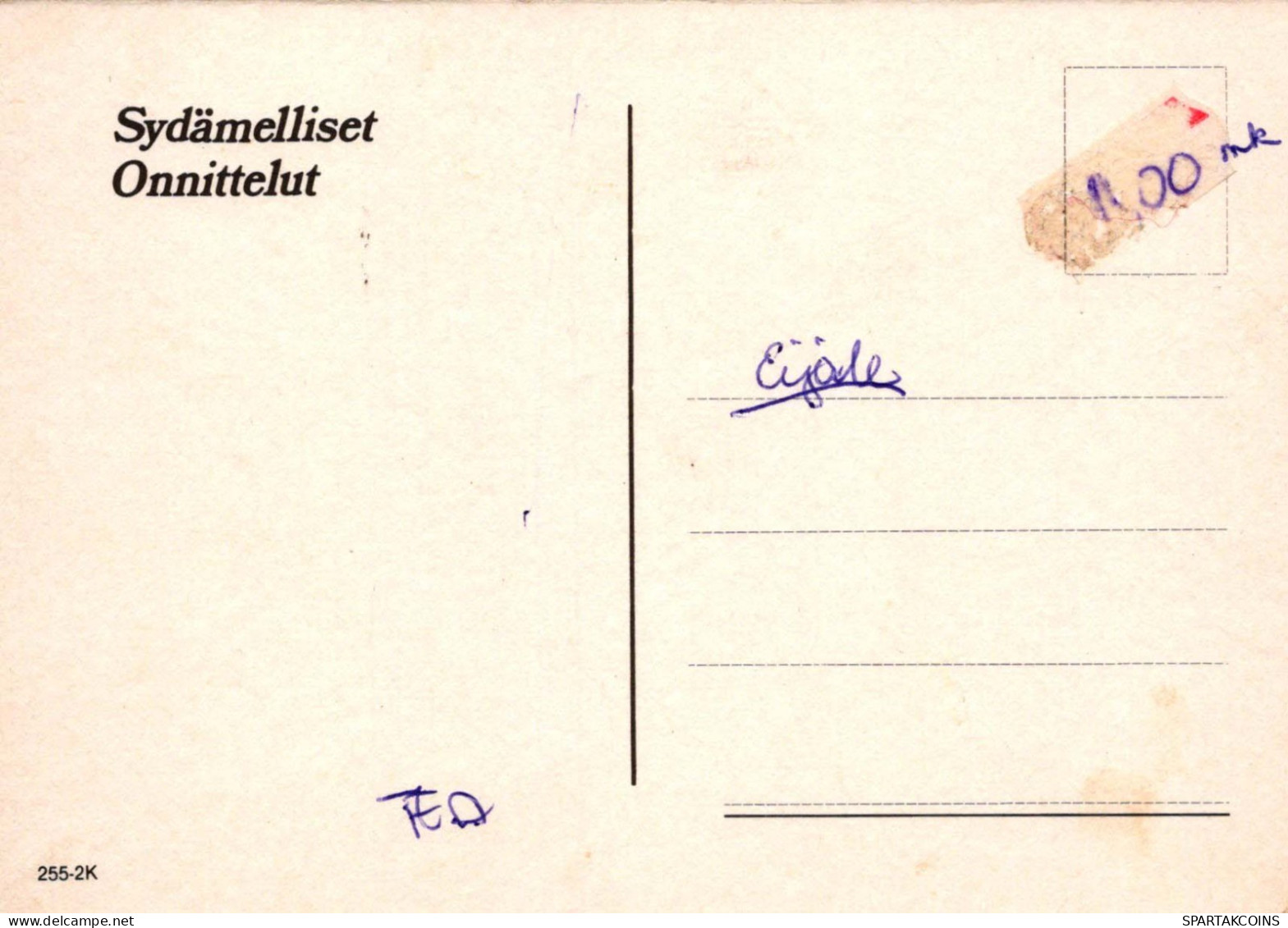 FLORES Vintage Tarjeta Postal CPSM #PAS115.A - Fiori