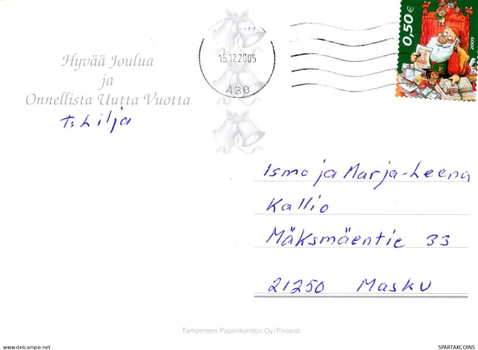FLORES Vintage Tarjeta Postal CPSM #PAR789.A - Fiori