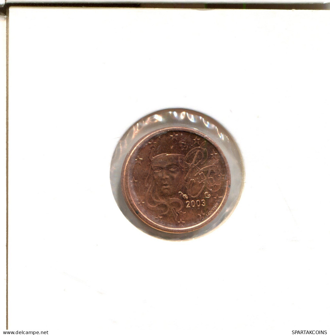 1 EURO CENT 2003 FRANCIA FRANCE Moneda #EU093.E.A - France
