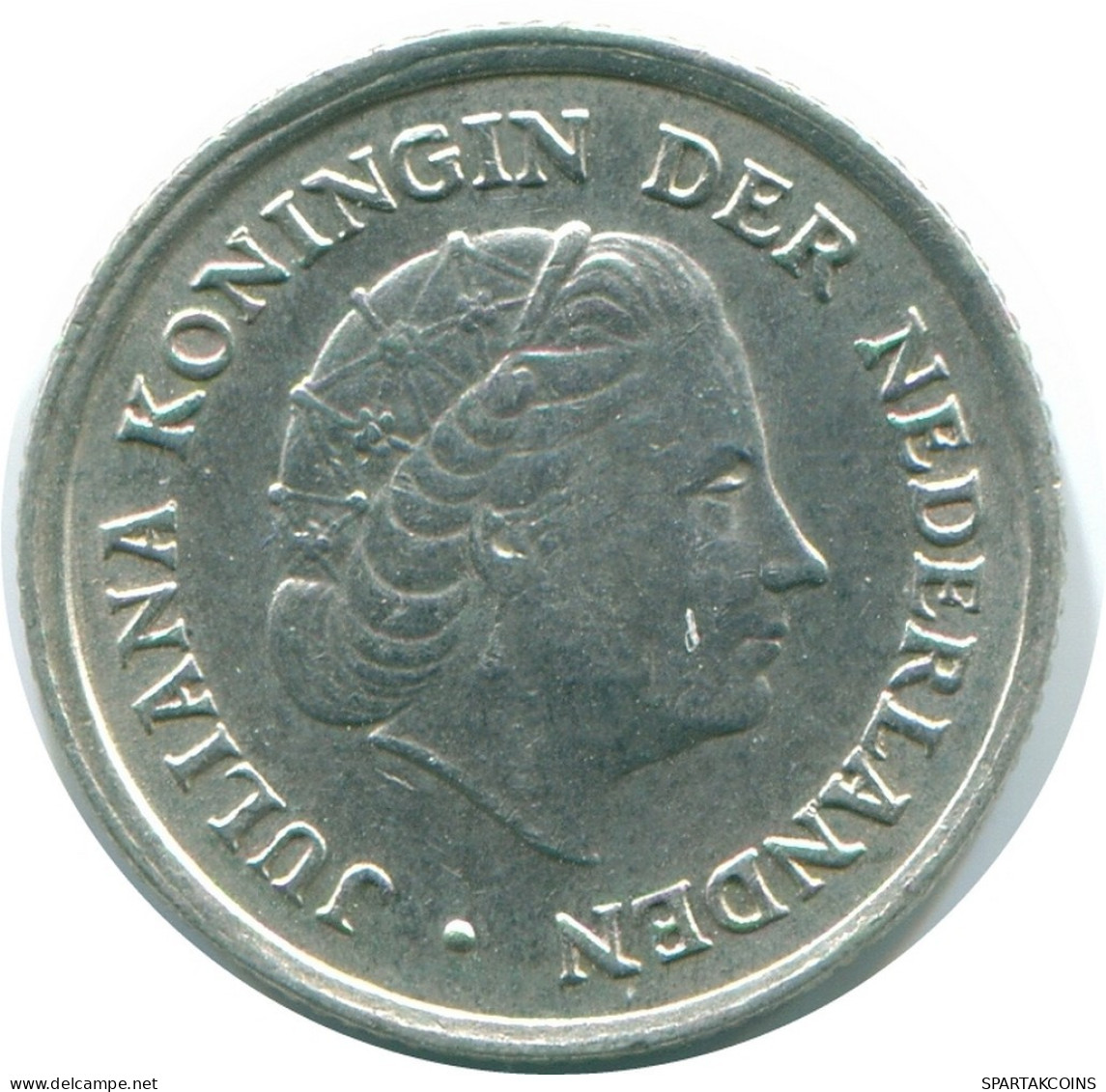 1/10 GULDEN 1970 NETHERLANDS ANTILLES SILVER Colonial Coin #NL12977.3.U.A - Niederländische Antillen