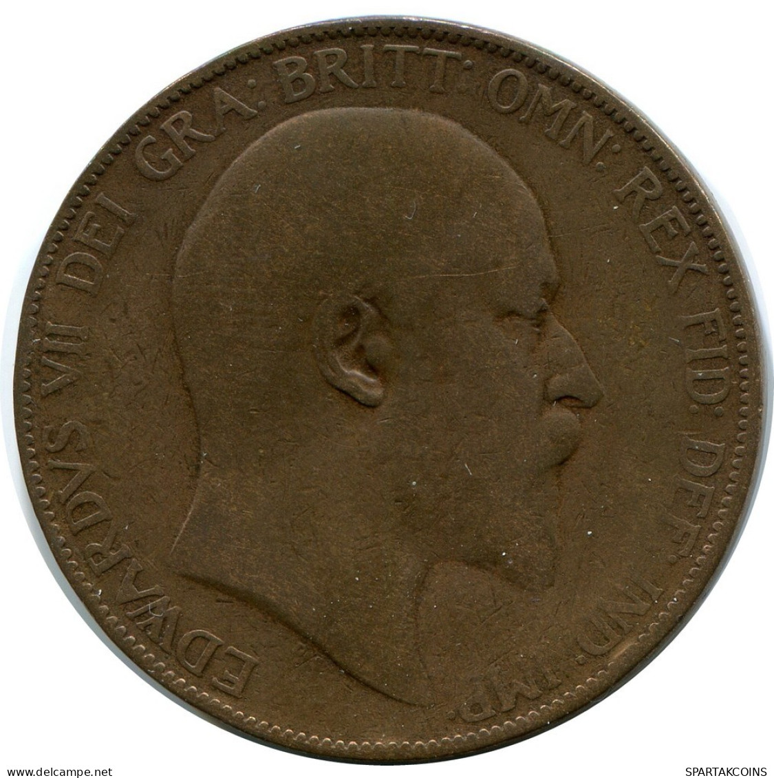 PENNY 1906 UK GBAN BRETAÑA GREAT BRITAIN Moneda #AZ857.E.A - D. 1 Penny