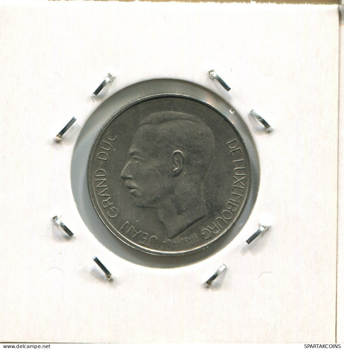 5 FRANCS 1971 LUXEMBURG LUXEMBOURG Münze #AR686.D.A - Luxembourg