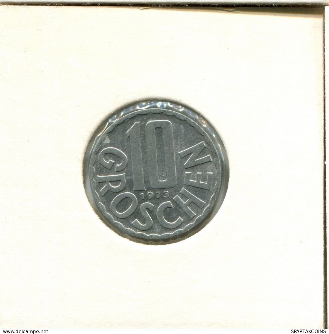 10 GROSCHEN 1973 ÖSTERREICH AUSTRIA Münze #BA058.D.A - Autriche