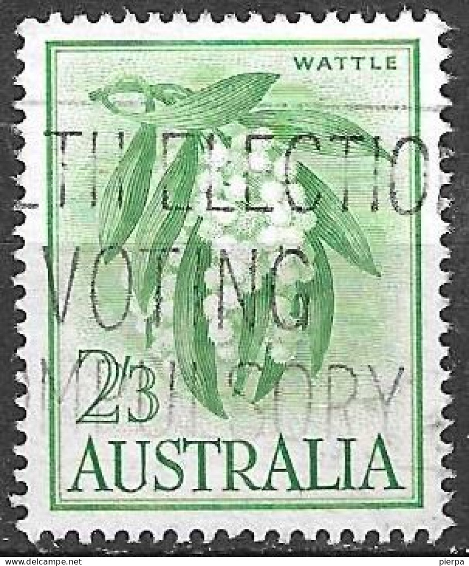 AUSTRALIA - 1963 - MIMOSA - SH 2/3 - USATO ( YVERT 295 - MICHEL 300) - Gebraucht