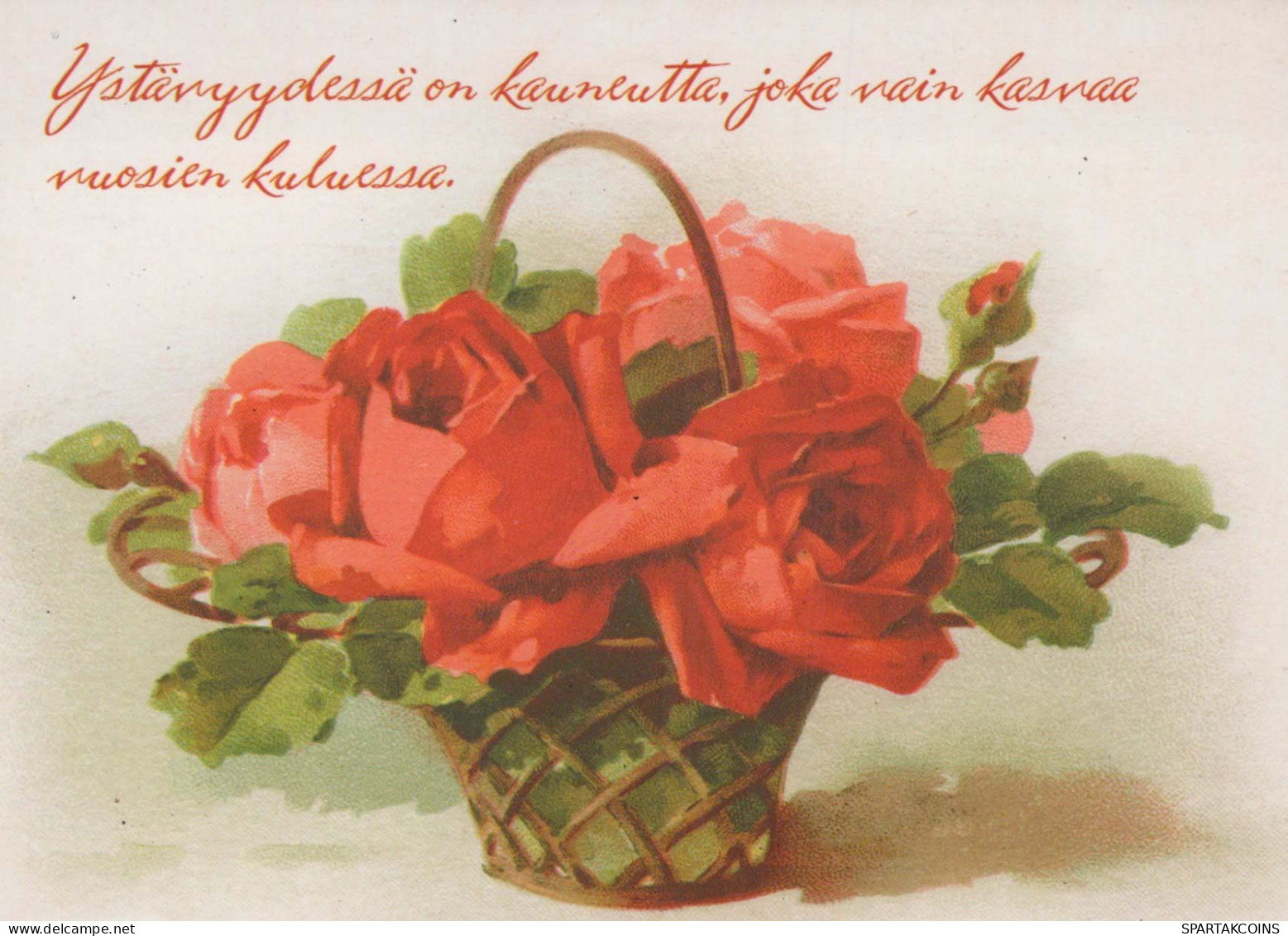 FLOWERS Vintage Postcard CPSM #PBZ149.A - Flowers
