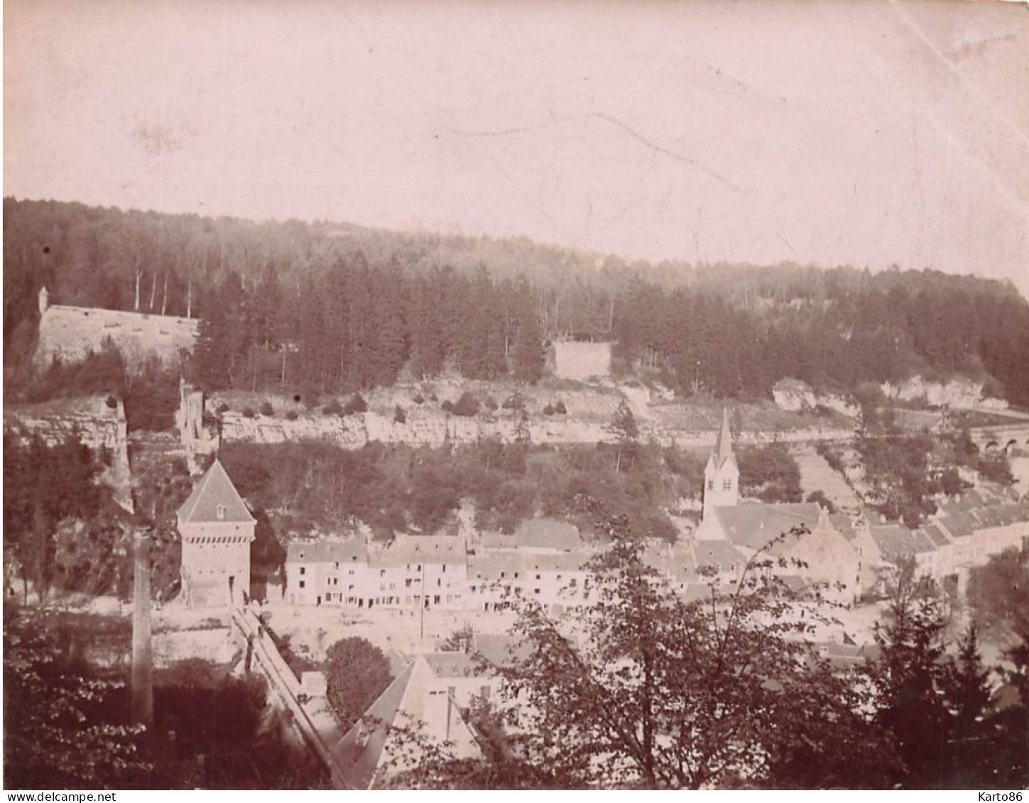 Luxembourg * Photo Ancienne 11x8cm - Luxembourg - Ville