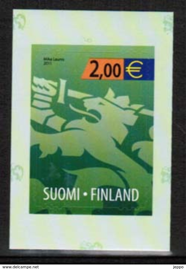 2011 Finland 2,00 Heraldic Lion MNH. - Nuovi