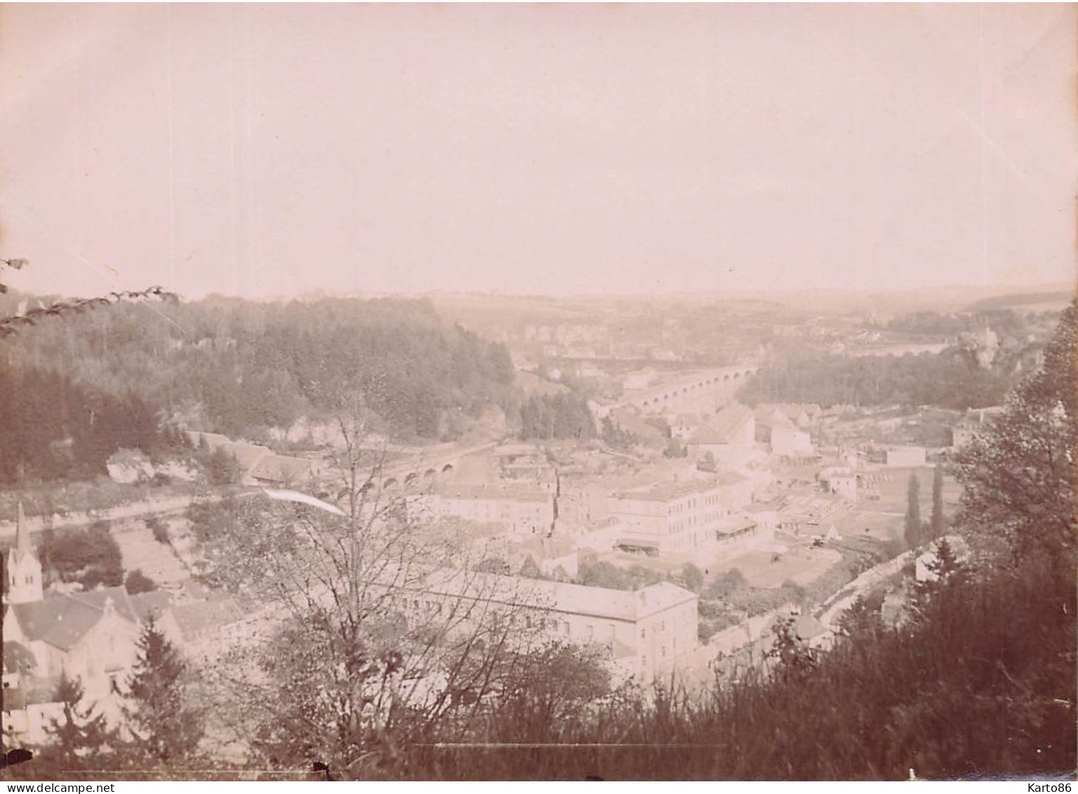 Luxembourg * Photo Ancienne 11x8cm - Luxemburg - Stadt