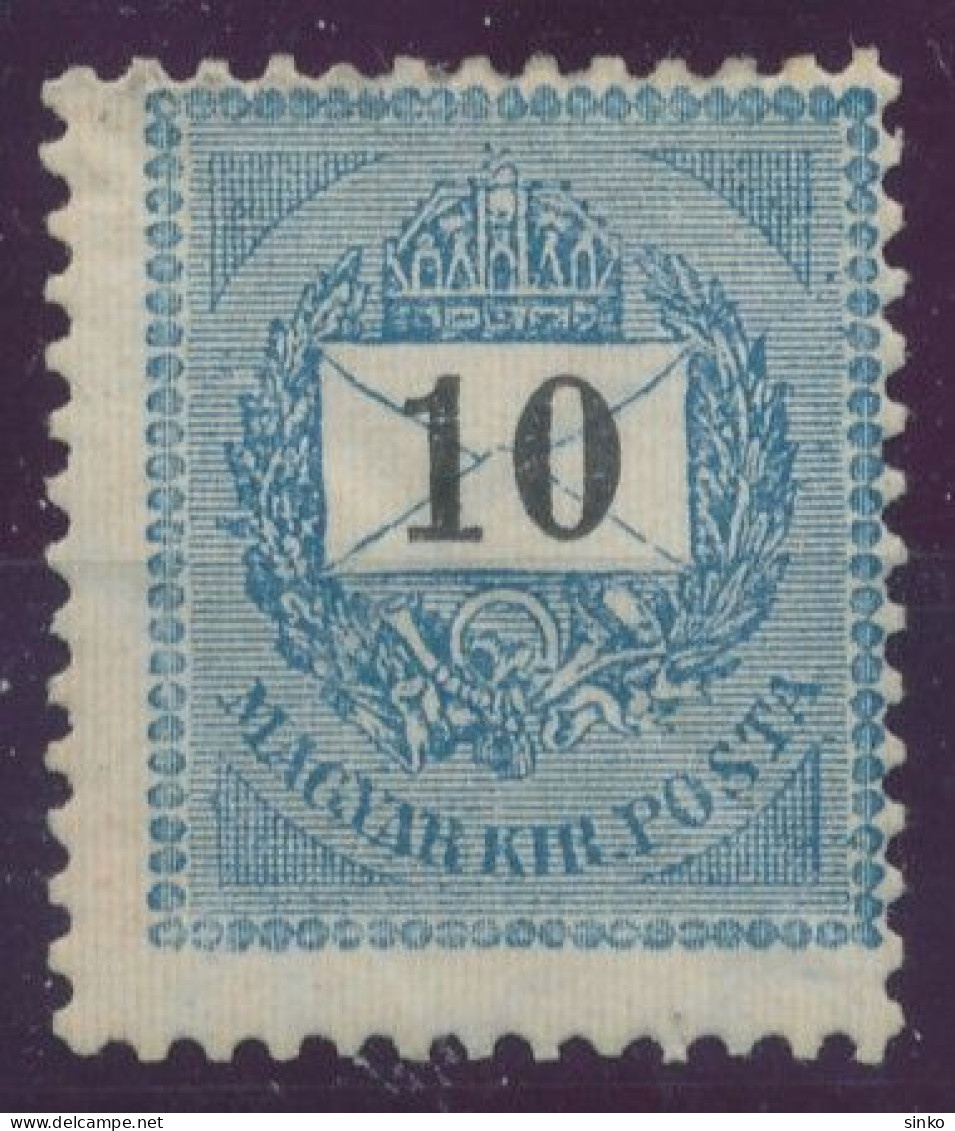 1898. Black Number Krajcar 10kr Stamp - ...-1867 Préphilatélie