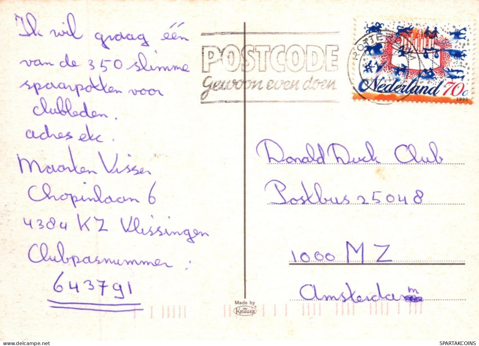 TRENO TRASPORTO FERROVIARIO Vintage Cartolina CPSM #PAA686.A - Trenes