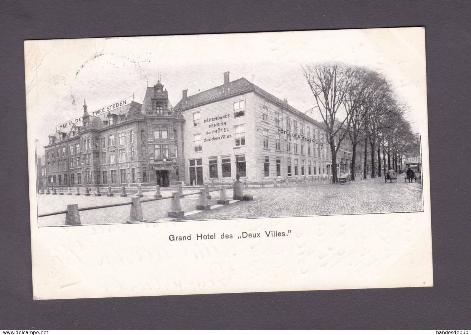 Den Haag Gravenhage Grand Hotel Des Deux Villes Hotel De Twee Steden ( 58858) - Den Haag ('s-Gravenhage)