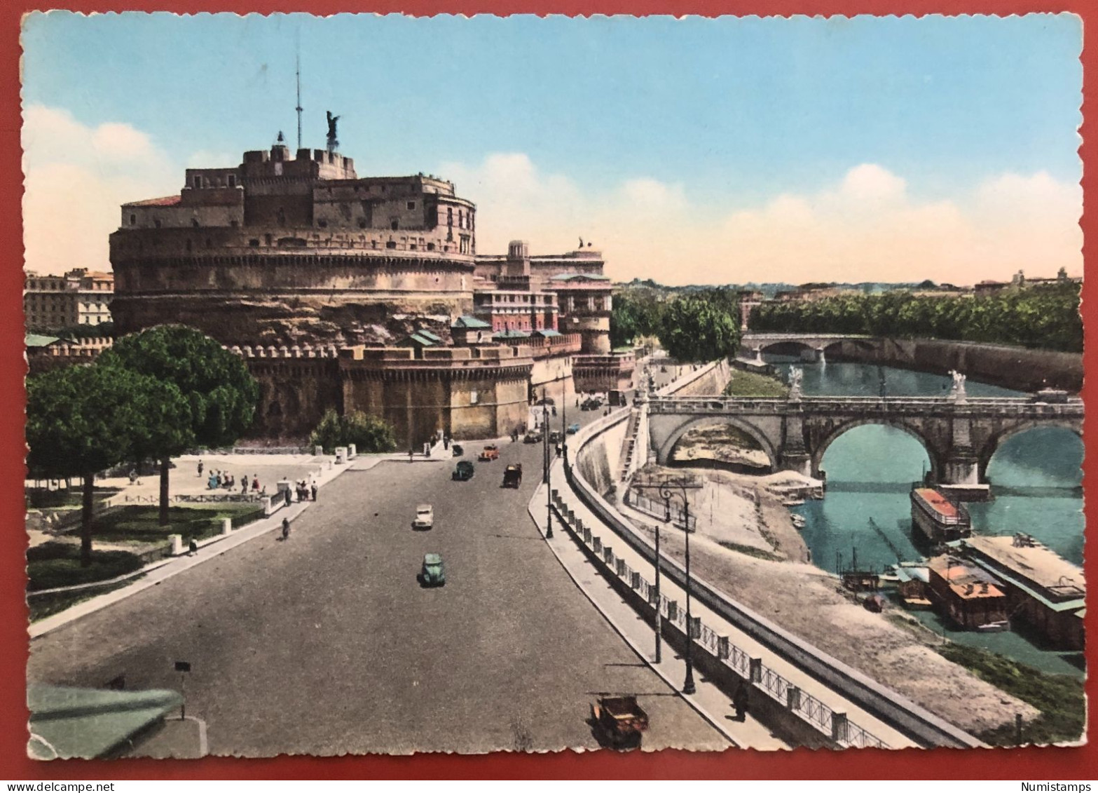 ROMA - Pont Et Chateau Saint Ange - 1957 (c698) - Bridges