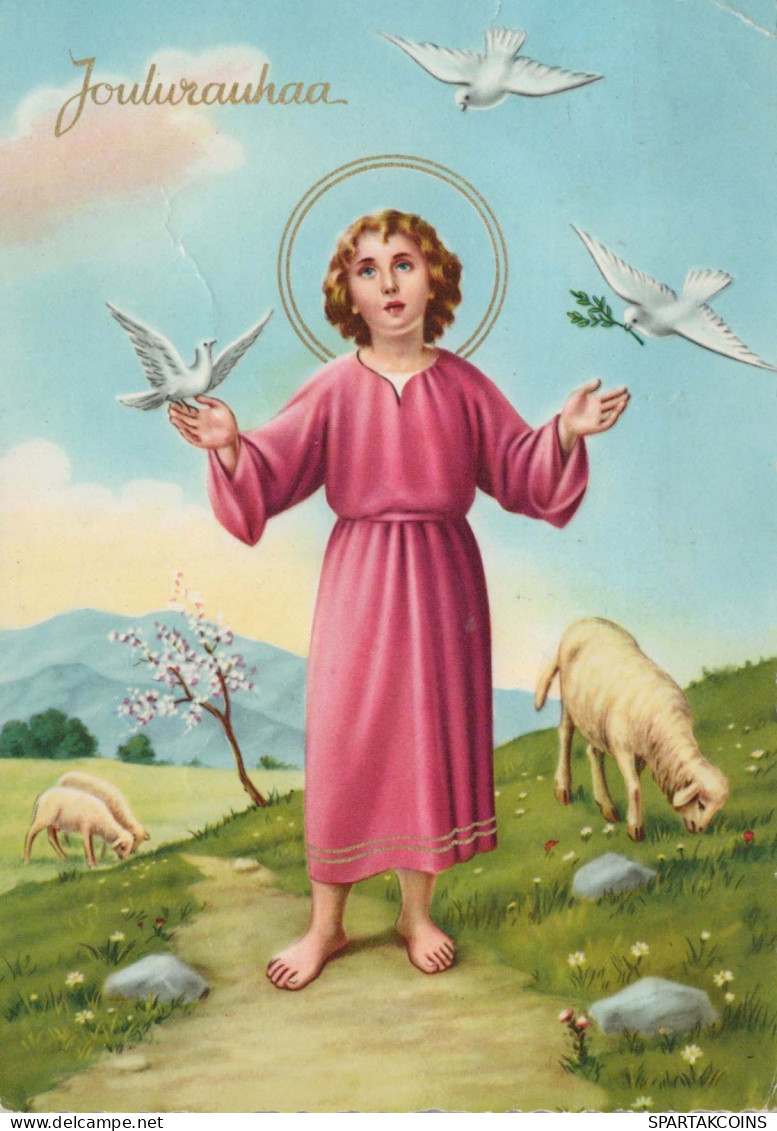 JESUS CHRISTUS Christentum Religion Vintage Ansichtskarte Postkarte CPSM #PBP806.A - Jesus