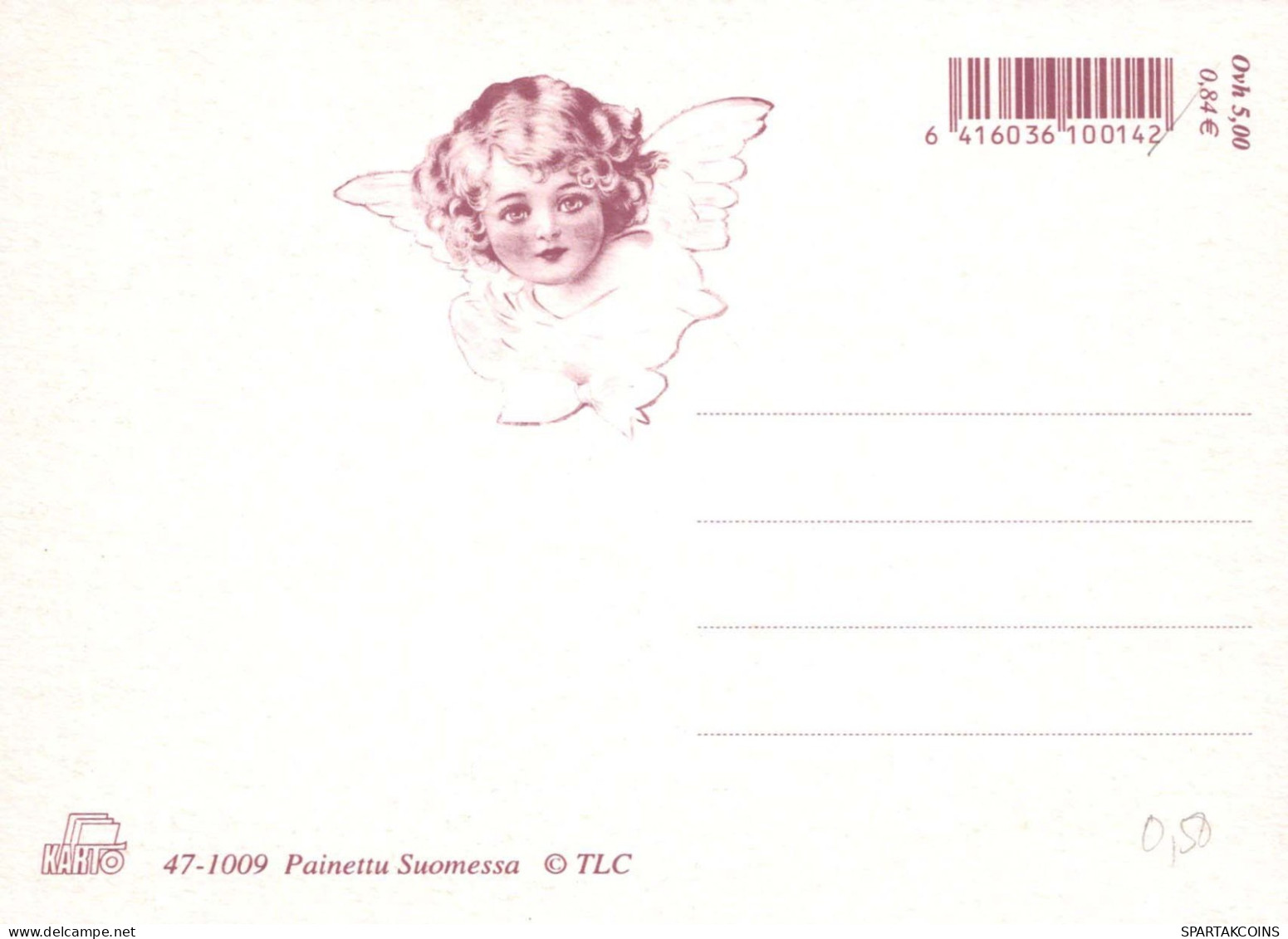 ANGEL Christmas Vintage Postcard CPSM #PBP477.A - Angels