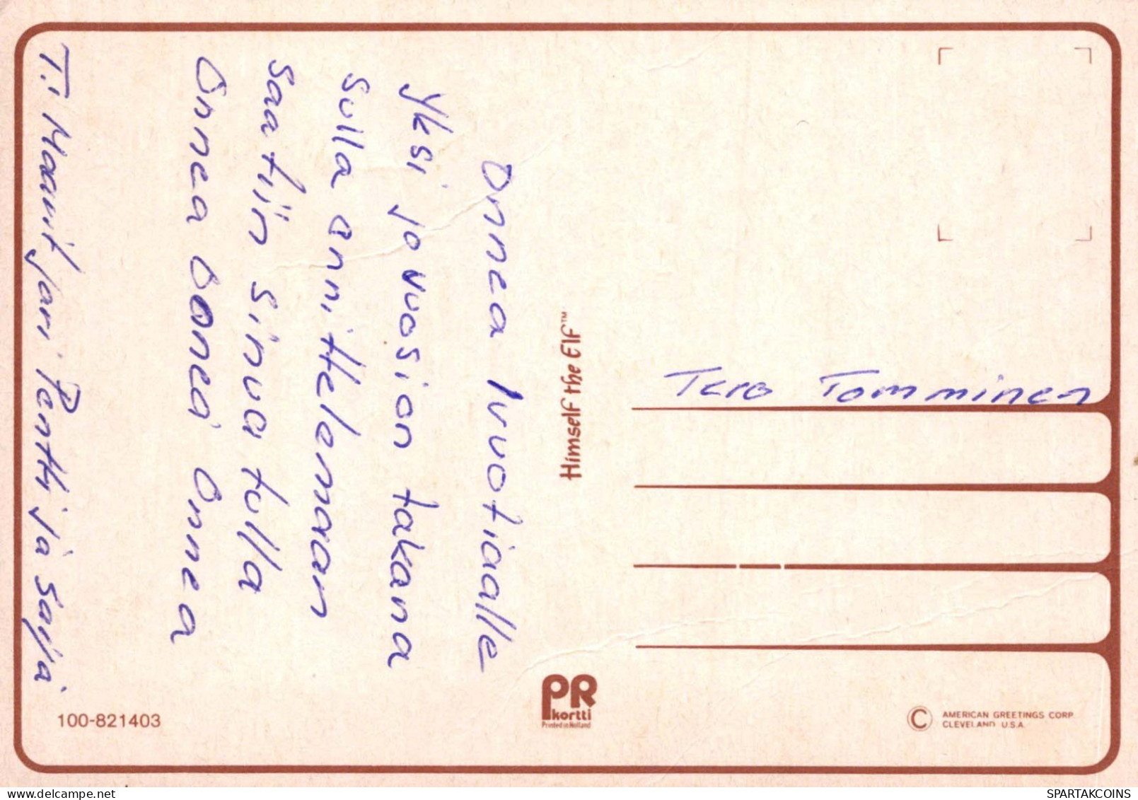 HUMOUR DESSIN ANIMÉ Vintage Carte Postale CPSM #PBV756.A - Humour
