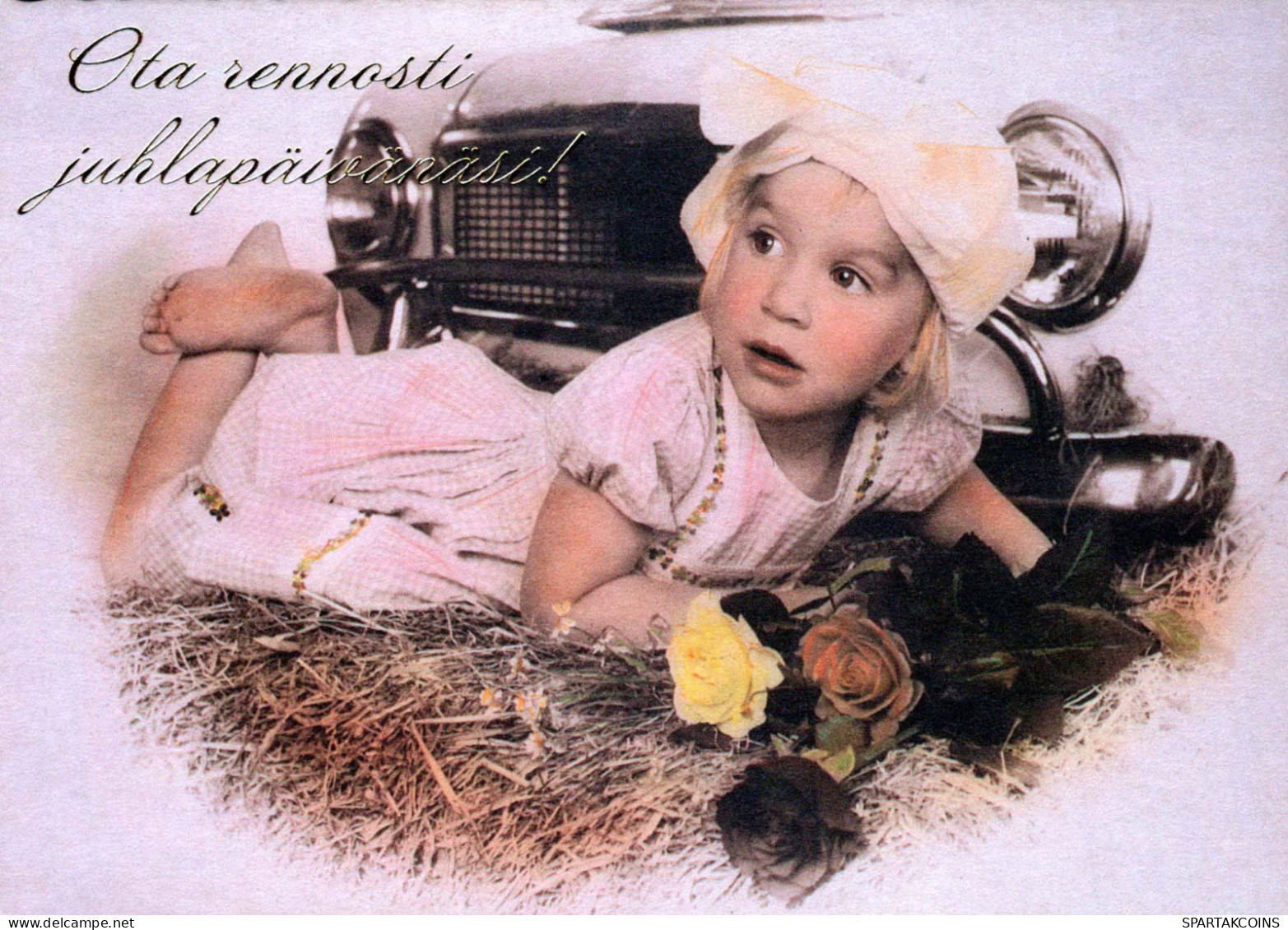 KINDER Portrait Vintage Ansichtskarte Postkarte CPSM #PBU716.A - Portraits