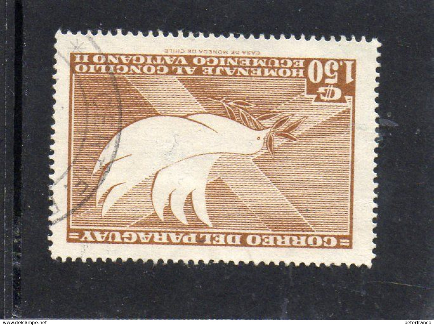 1962 Paraguay - Colomba Della Pace - Paraguay