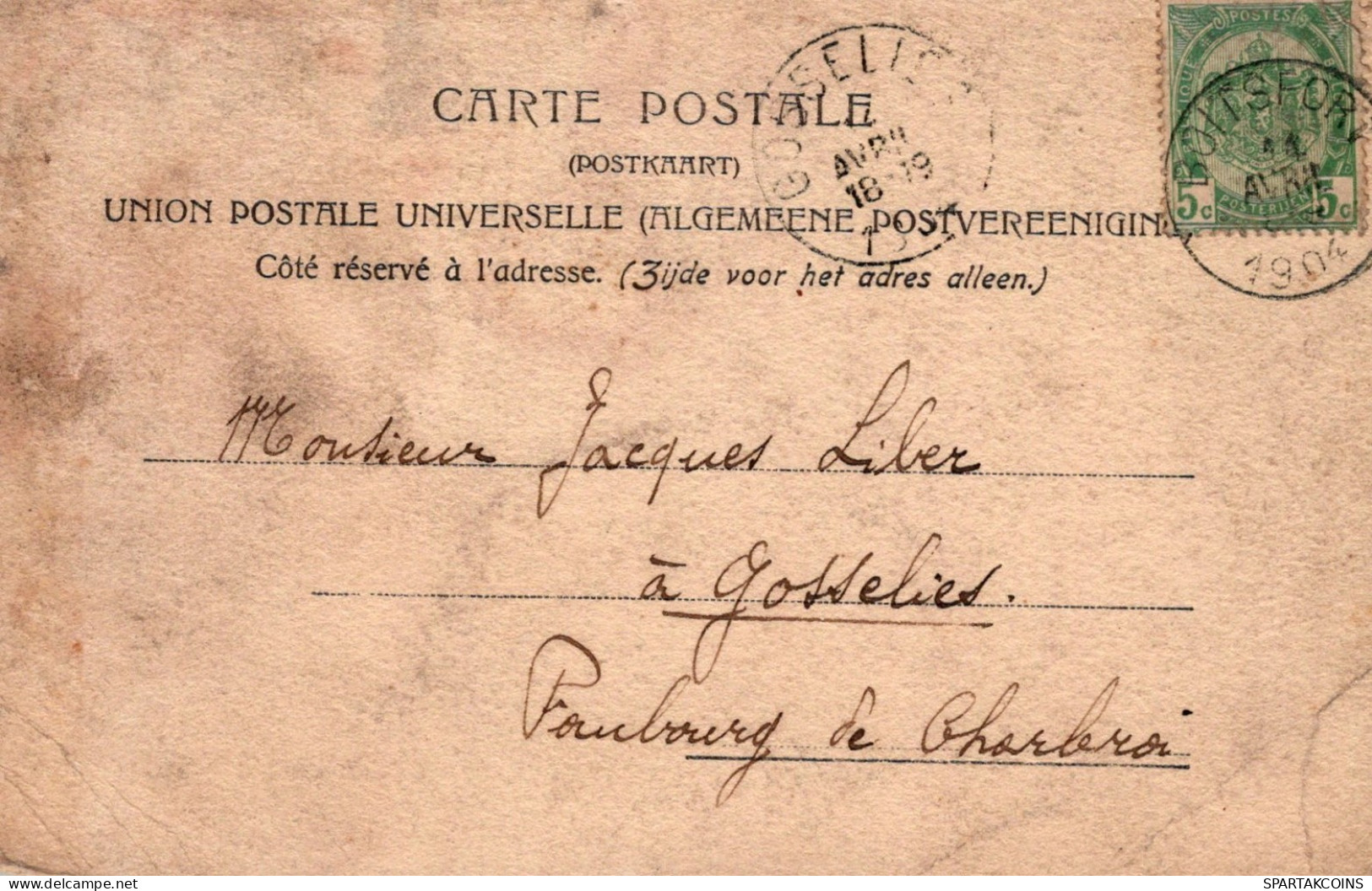BELGIQUE BRUXELLES Carte Postale CPA #PAD964.A - Bruxelles-ville