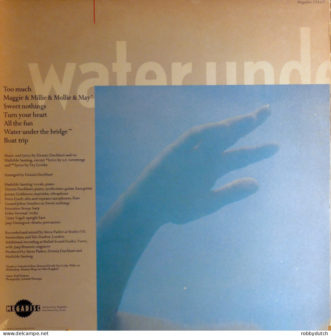 * Mini LP 45rpm *  MATHILDE SANTING & DENNIS DUCHHART - WATER UNDER THE BRIDGE (Holland 1985 EX) - Jazz