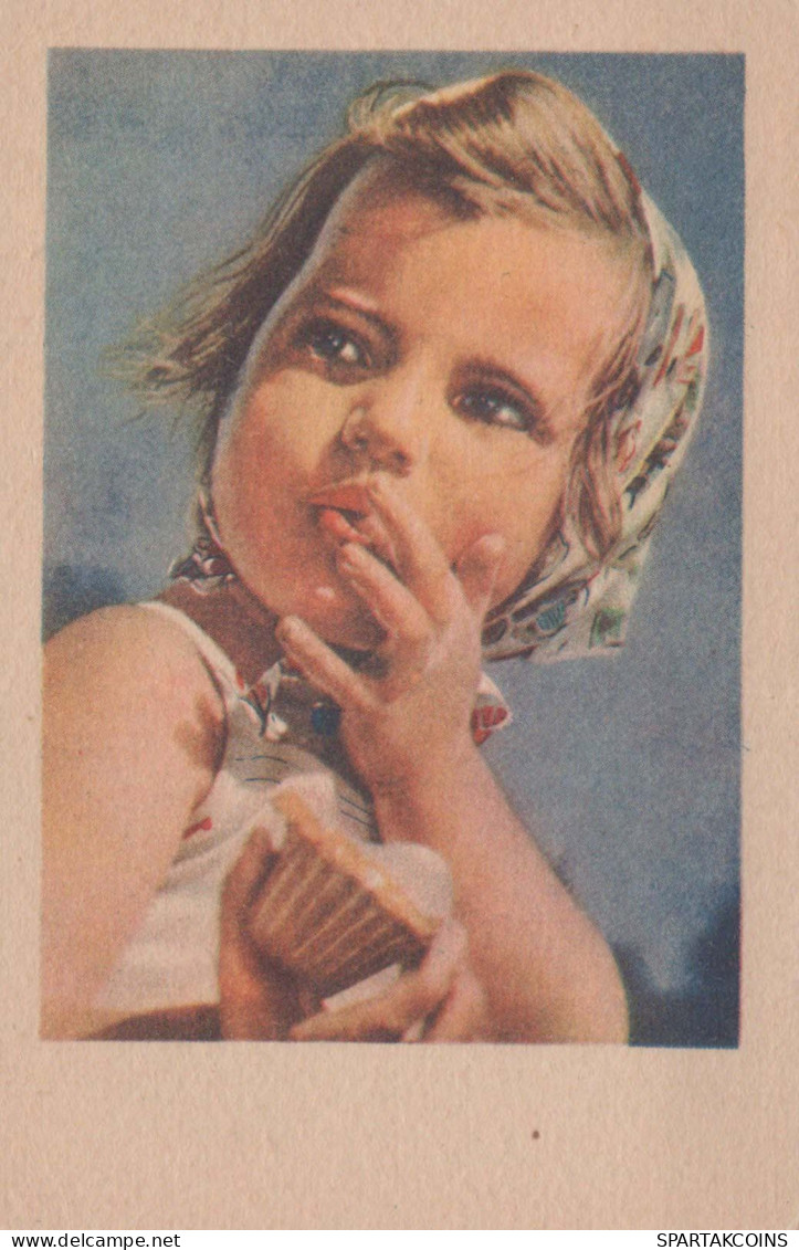 ENFANTS Portrait Vintage Carte Postale CPSMPF #PKG817.A - Ritratti