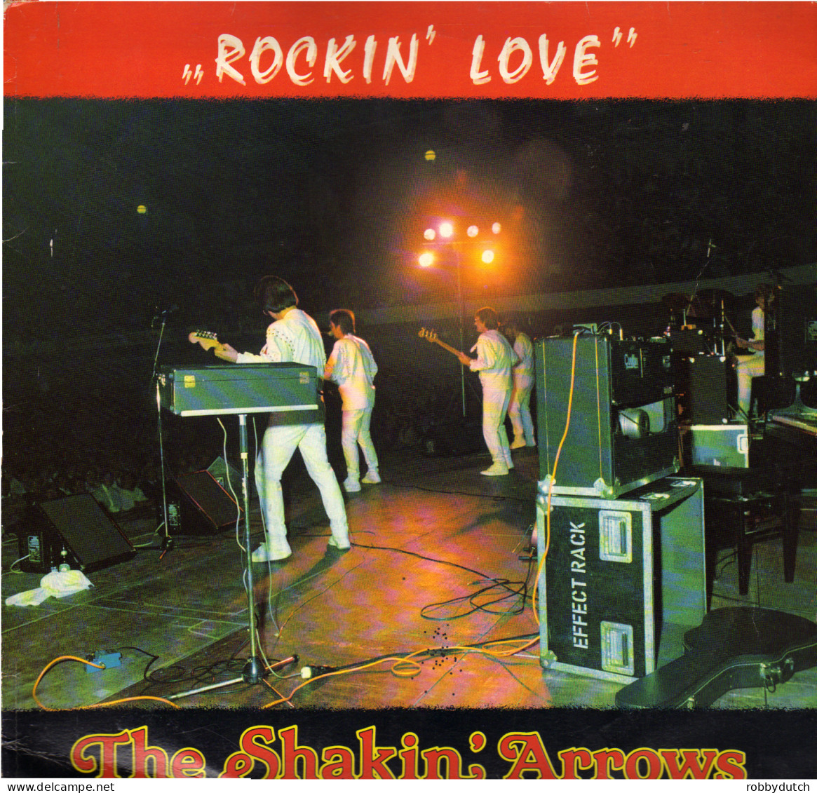 * LP *  THE SHAKIN' ARROWS - ROCKIN' LOVE (Holland 1987) - Rock