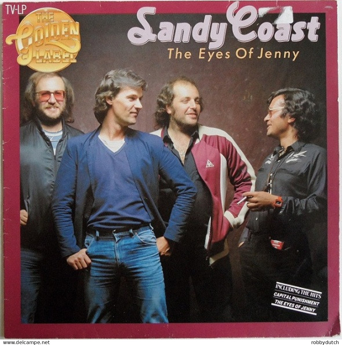 * LP *  SANDY COAST - THE EYES OF JENNY (Europe 1983 EX) - Rock