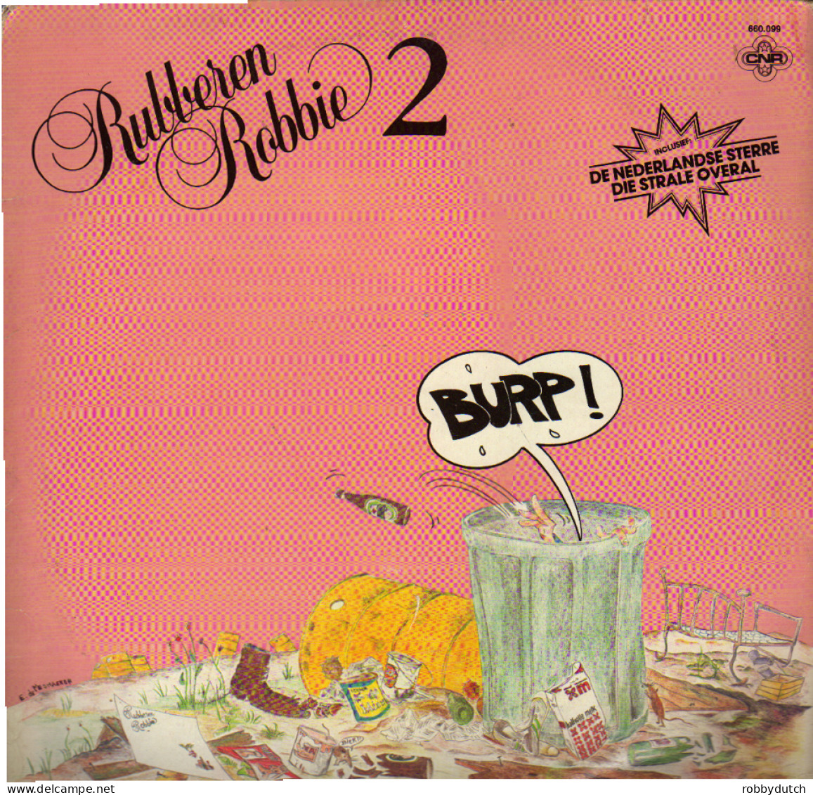 * LP *  RUBBEREN ROBBIE 2 (Holland 1981 EX-) - Otros - Canción Neerlandesa