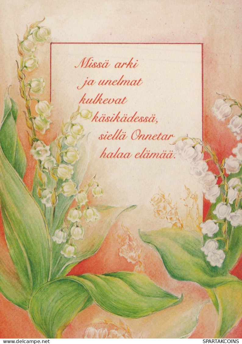 FIORI Vintage Cartolina CPSM #PBZ701.A - Fleurs