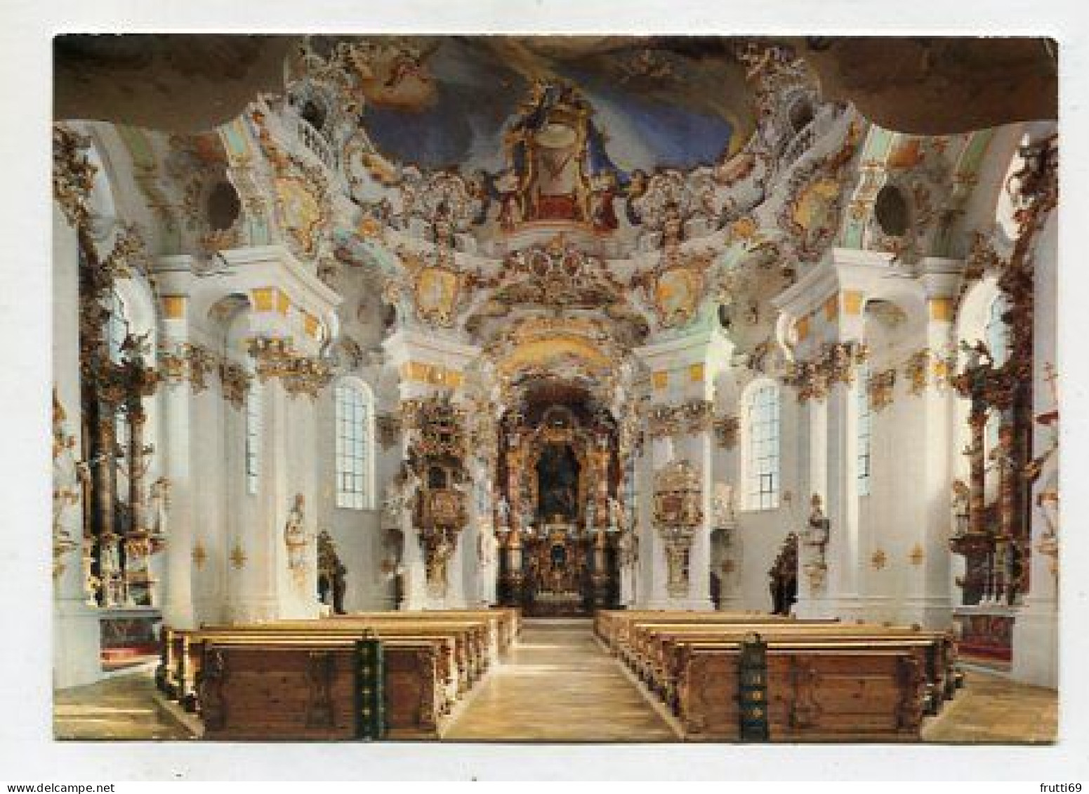 AK 213620 CHURCH / CLOISTER - Die Wies - Wallfahrtskirche - Chiese E Conventi