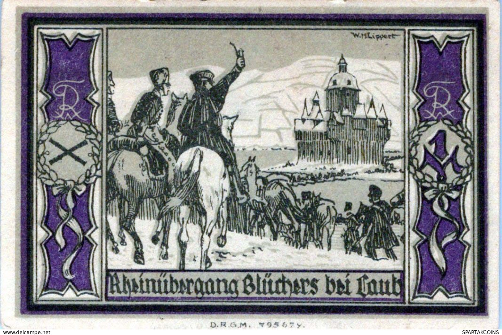 1 MARK 1920-1921 Stadt STOLP Pomerania UNC DEUTSCHLAND Notgeld Banknote #PD371 - Lokale Ausgaben
