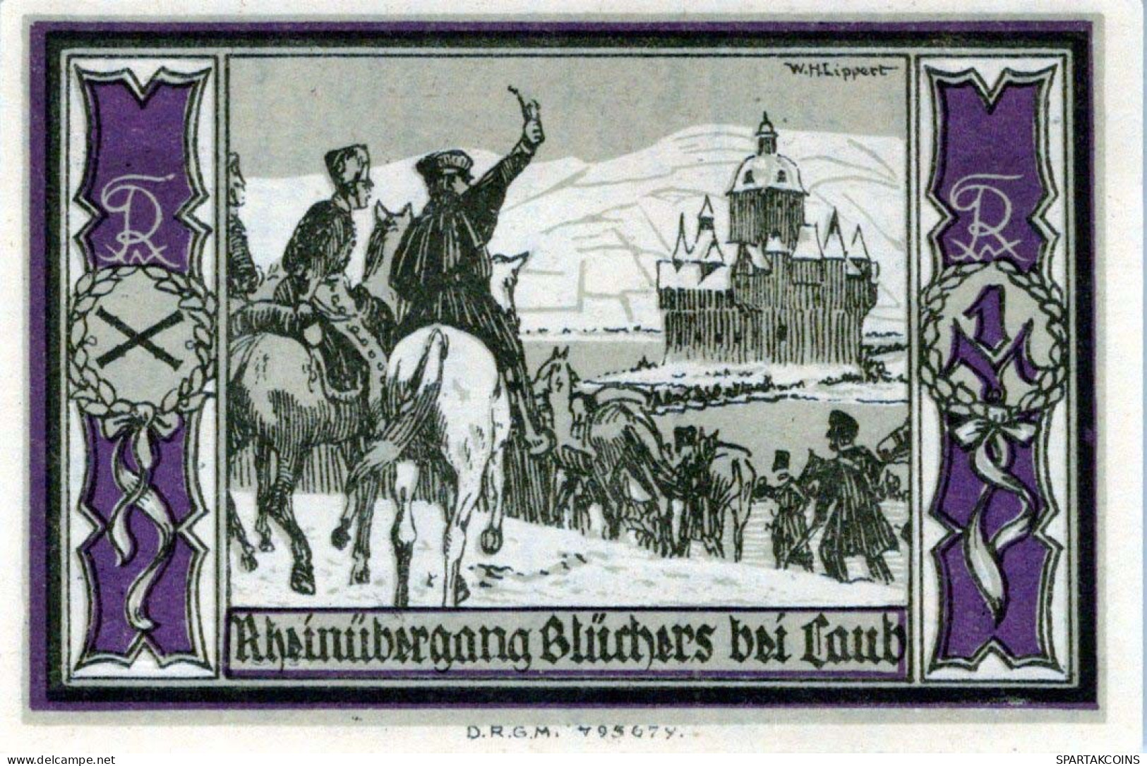 1 MARK 1920-1921 Stadt STOLP Pomerania UNC DEUTSCHLAND Notgeld Banknote #PD368 - Lokale Ausgaben