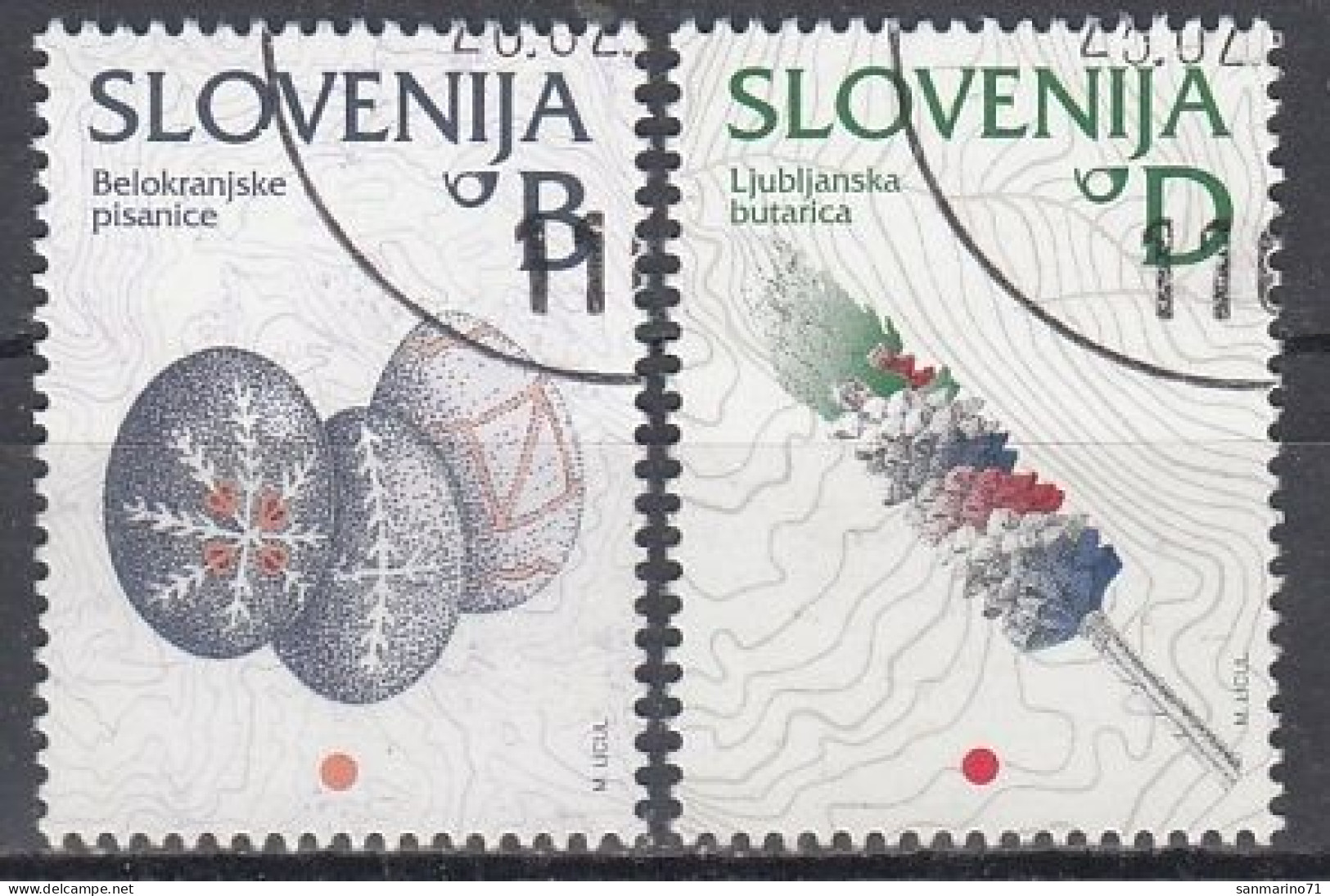 SLOVENIA 384-385,used,hinged - Eslovenia