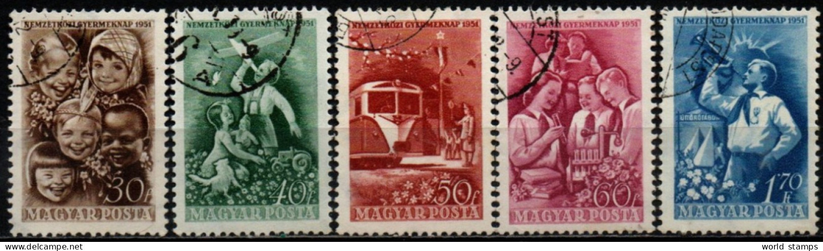 HONGRIE 1951 O - Used Stamps