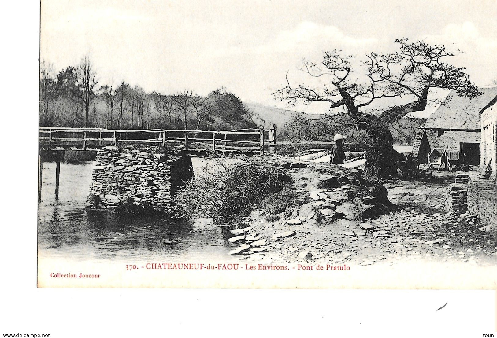 Chateauneuf-du-Faou - Les Environs - Pont De Pratulo - Collection Joncour - Châteauneuf-du-Faou