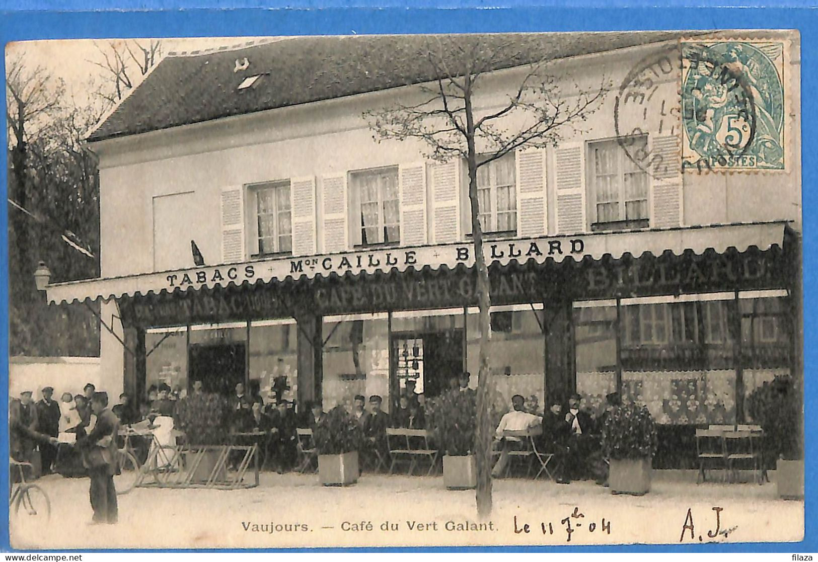 93 - Seine Saint Denis - Vaujours - Cafe Du Vert Galant (N15579) - Otros & Sin Clasificación