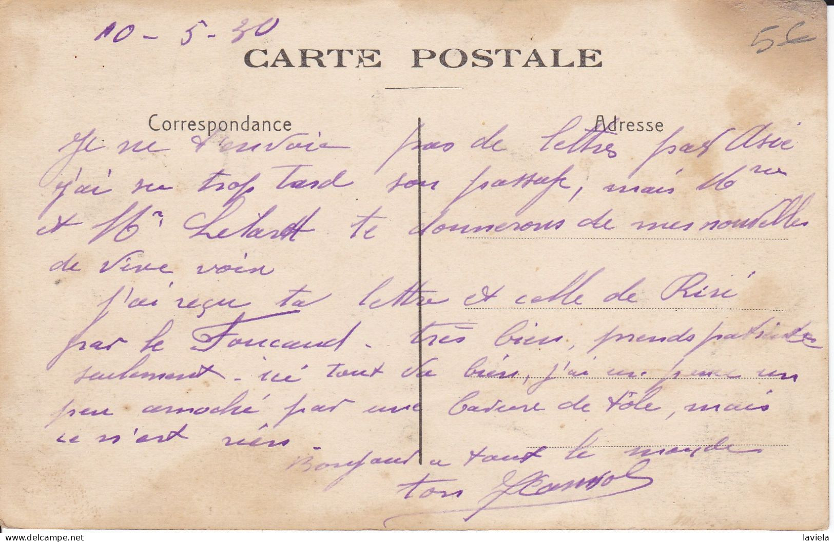 AFRIQUE OCCIDENTALE - DAKAR - La Poste - 1930 - Afrique Du Sud