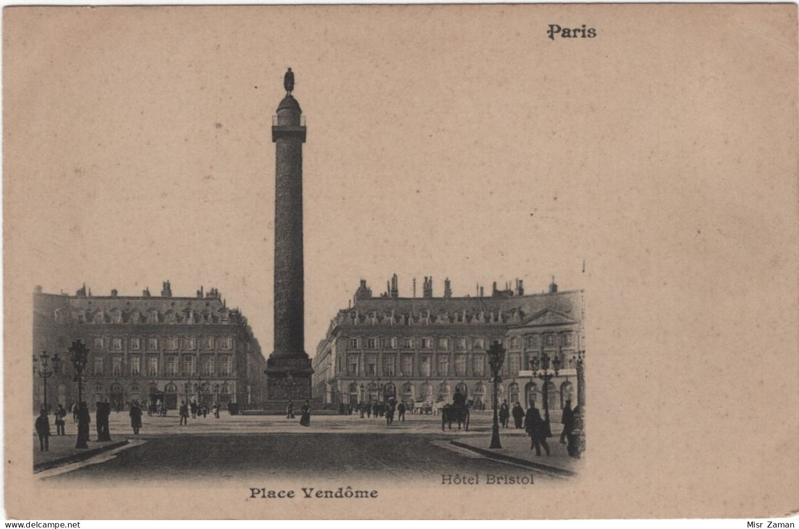 In 6 Languages Read A Story: Paris. La Place Vendôme. Hôtel Bristol. | Paris. The Square Of Vendôme. - Plätze