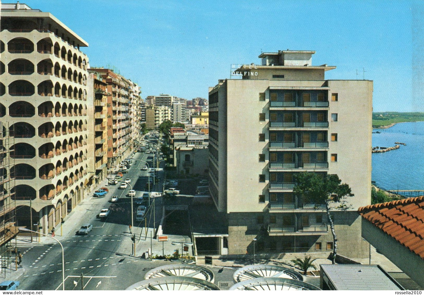 CARTOLINA  ITALIA TARANTO VIALE VIRGILIO Italy Postcard ITALIEN Ansichtskarten - Taranto