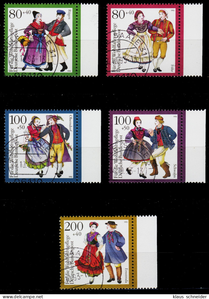 BRD 1993 Nr 1696-1700 Gestempelt X1C565A - Used Stamps