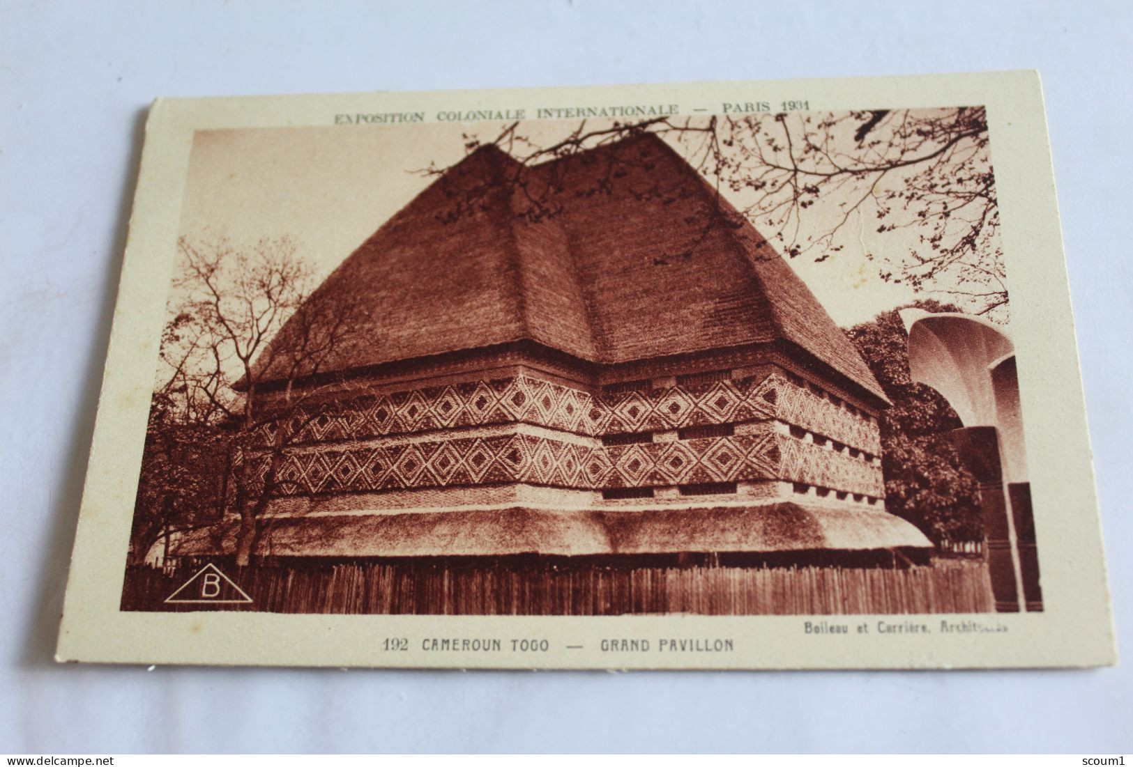 Exposition Coloniale Internationale De Paris 1931 - Cameroun Togo - Grand Pavillon - Autres Monuments, édifices