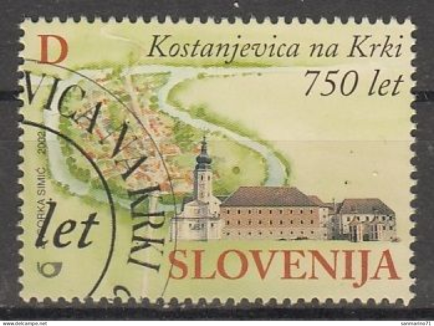 SLOVENIA 395,used,hinged - Slovenia