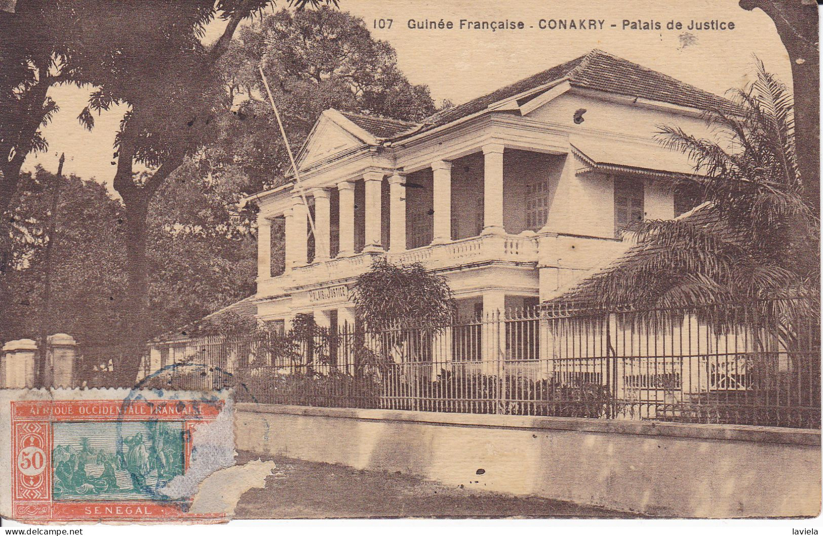 GUINEE FRANCAISE - CONAKREY - Palais De Justice - Guinea