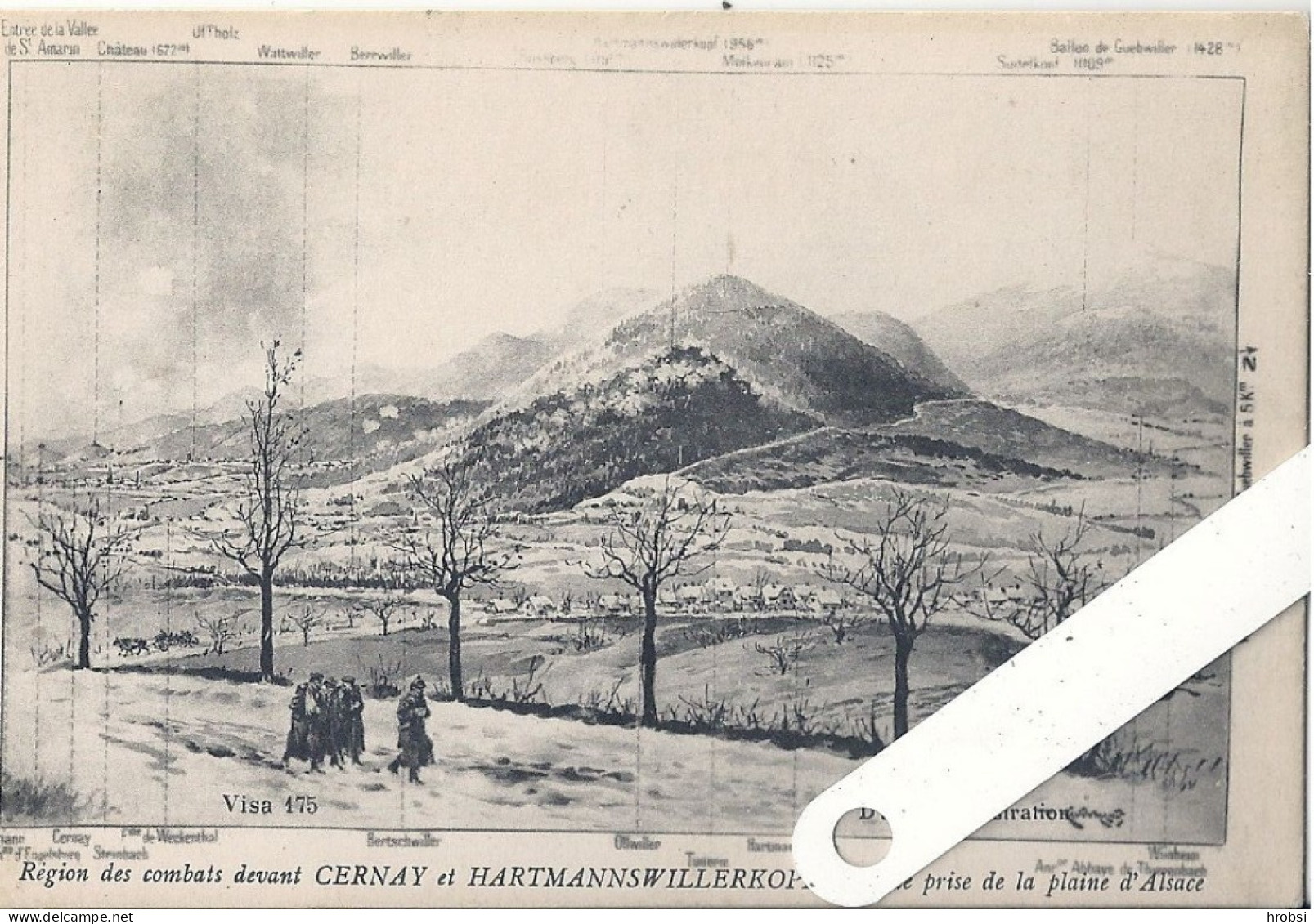 Illustrateur  Alsace, Kauffmann Paul, Cernay - Kauffmann, Paul