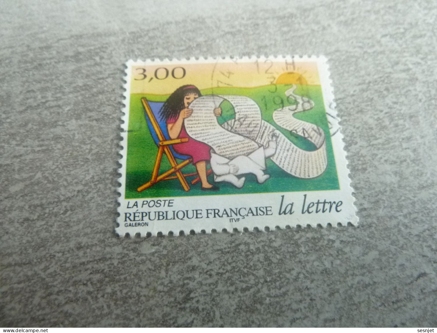 Le Voyage D'une Lettre - 3f. - Yt 3065 - Multicolore - Oblitéré - Année 1997 - - Usados