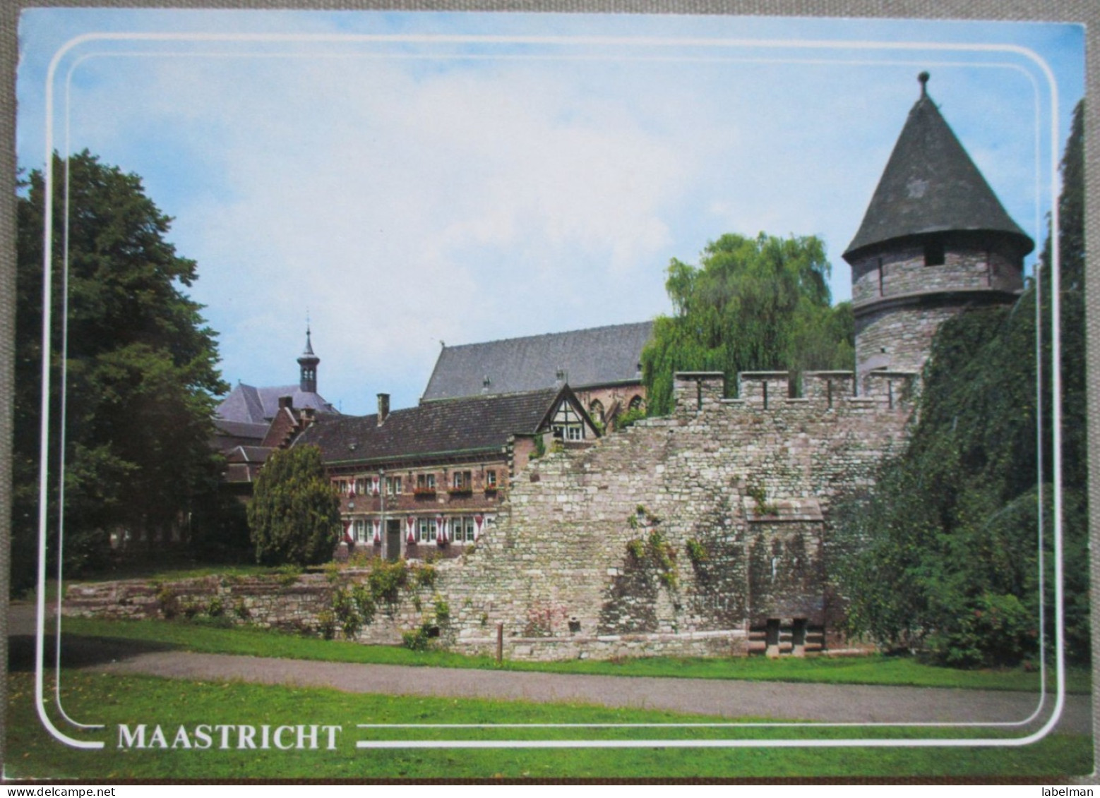 HOLLAND NETHERLAND MAASTRICHT FALIEZUSTER PARK MONASTERY POSTCARD CARTOLINA ANSICHTSKARTE CARTE POSTALE POSTKARTE CARD - Maastricht