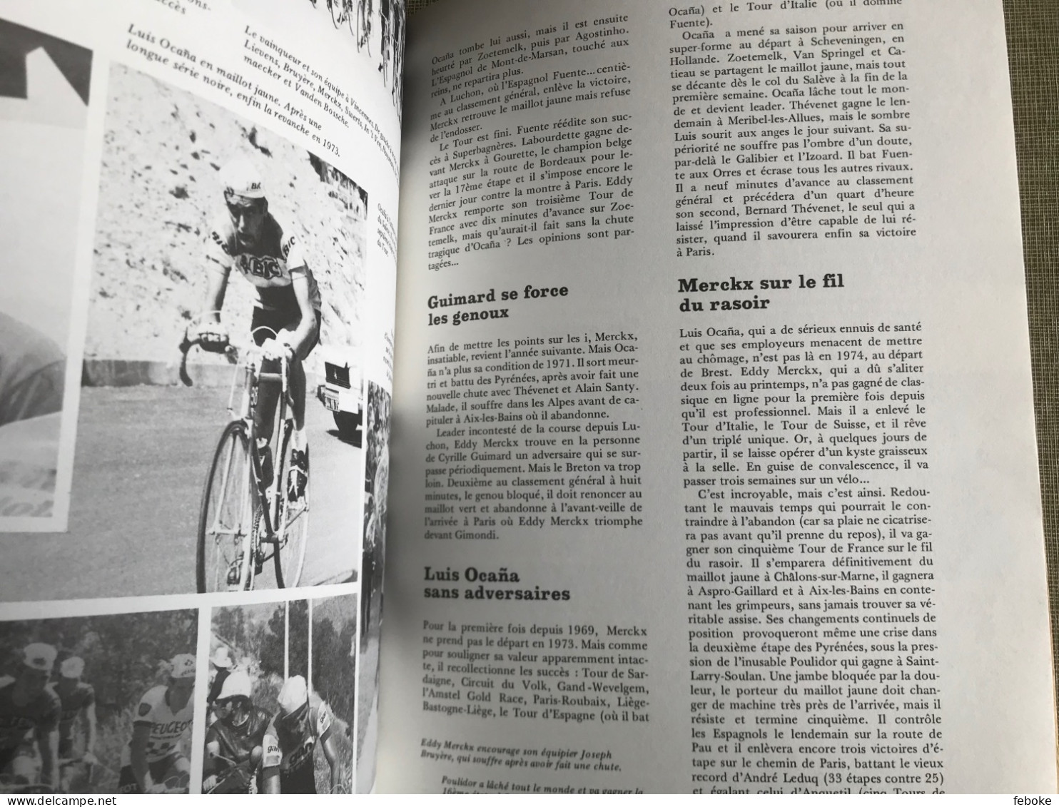 LES GÉANTS DU TOUR THÉO MATHY ARTS & VOYAGES SPORT 1976 CYCLISME VINTAGE - Sport