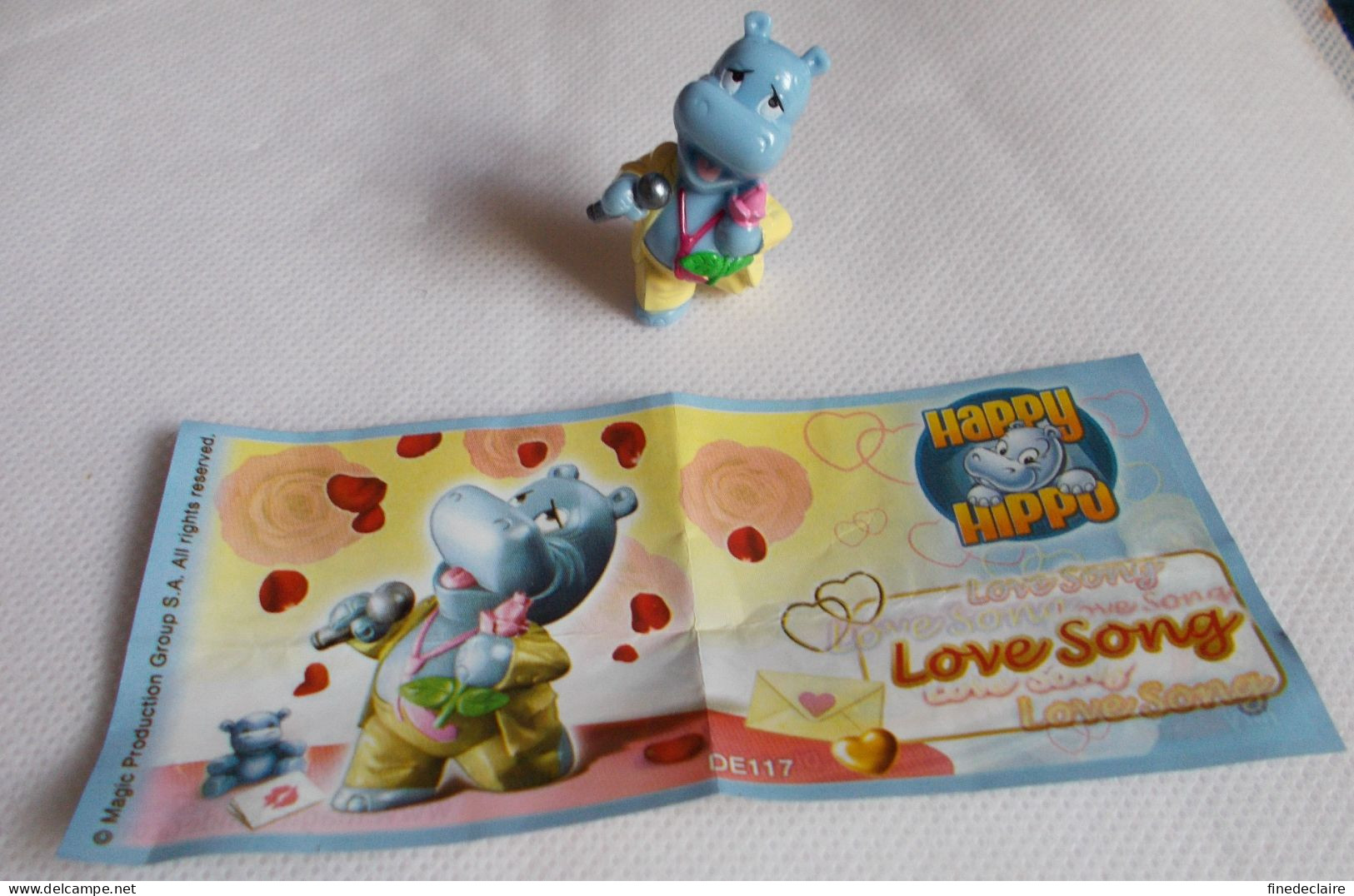 Kinder - Le Casting Des Hippos - Février 2010 - Roméo Le Romantique - DE117 - Avec BPZ - Monoblocs