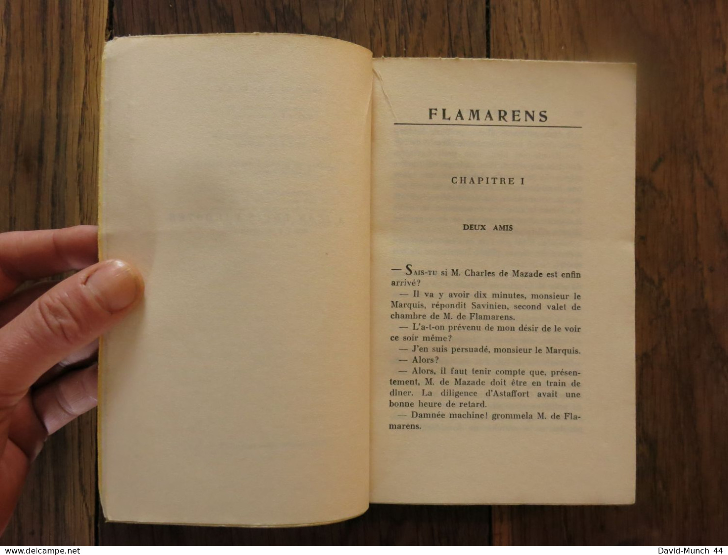 Flamarens de Pierre Benoît. Editions Albin Michel, Paris. 1959