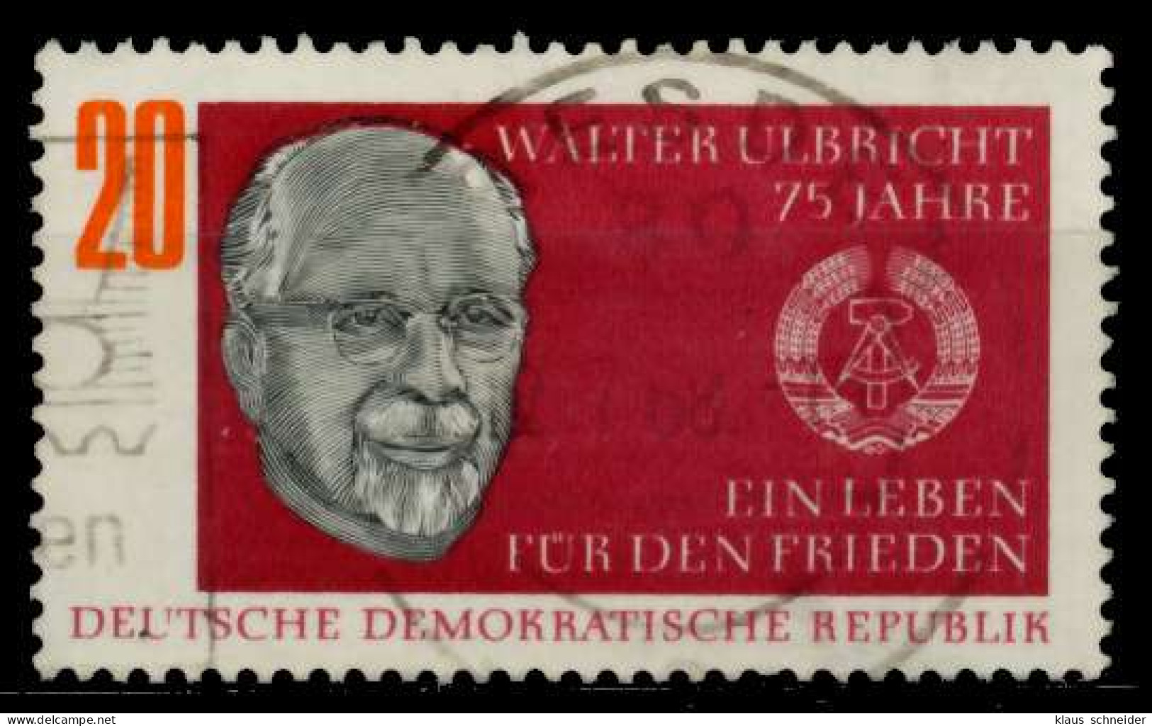 DDR 1968 Nr 1383 Zentrisch Gestempelt X9320D6 - Gebraucht